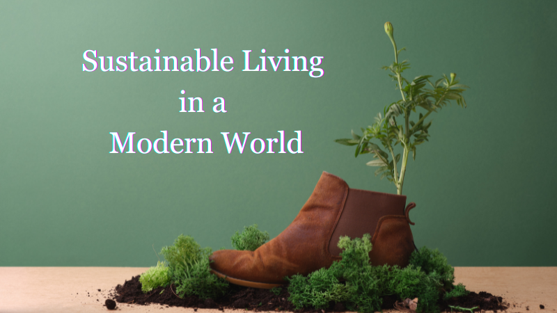 🌱Sustainable Living in a Modern World 🌎