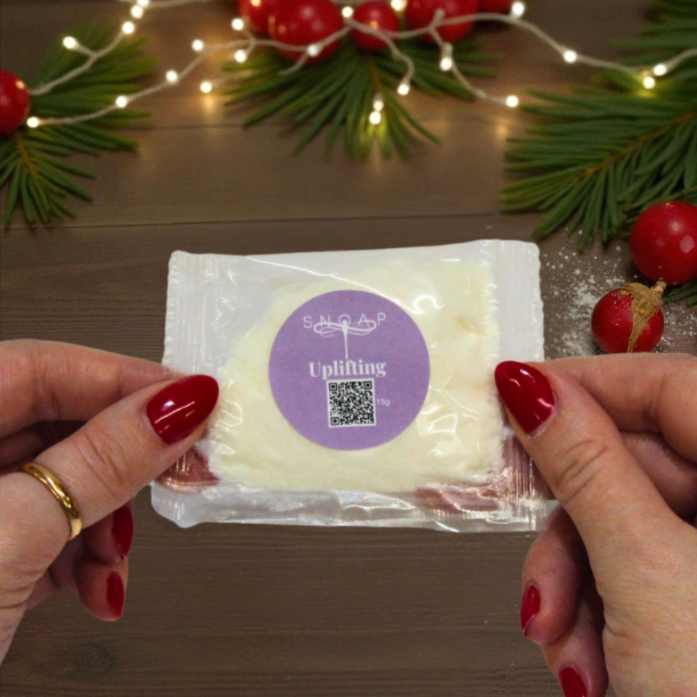 Uplifting Lavender & Geranium SNOAP sample