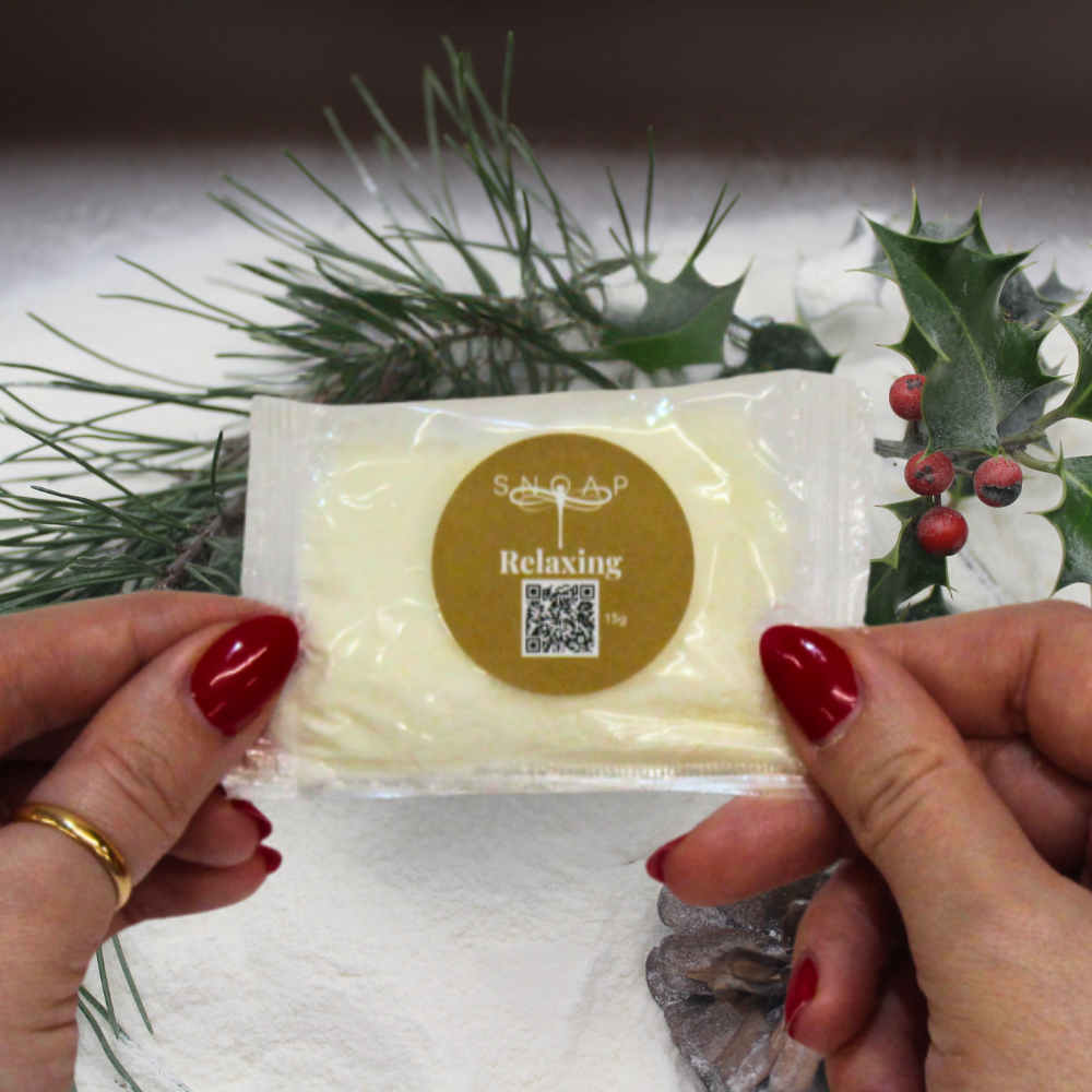 Relaxing Vetiver & Sandalwood SNOAP Sample