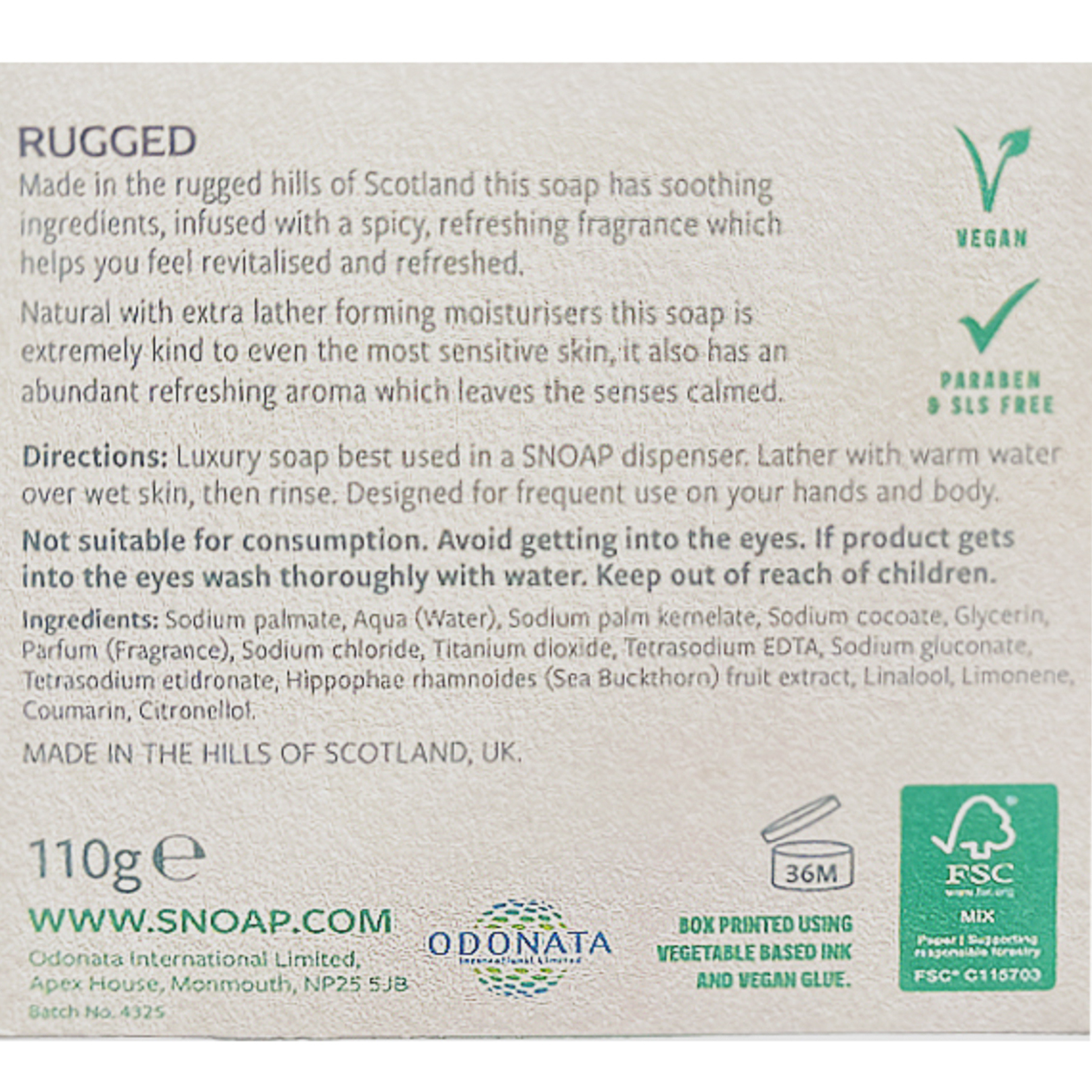 Rugged - Silver Buckthorn with Citronella