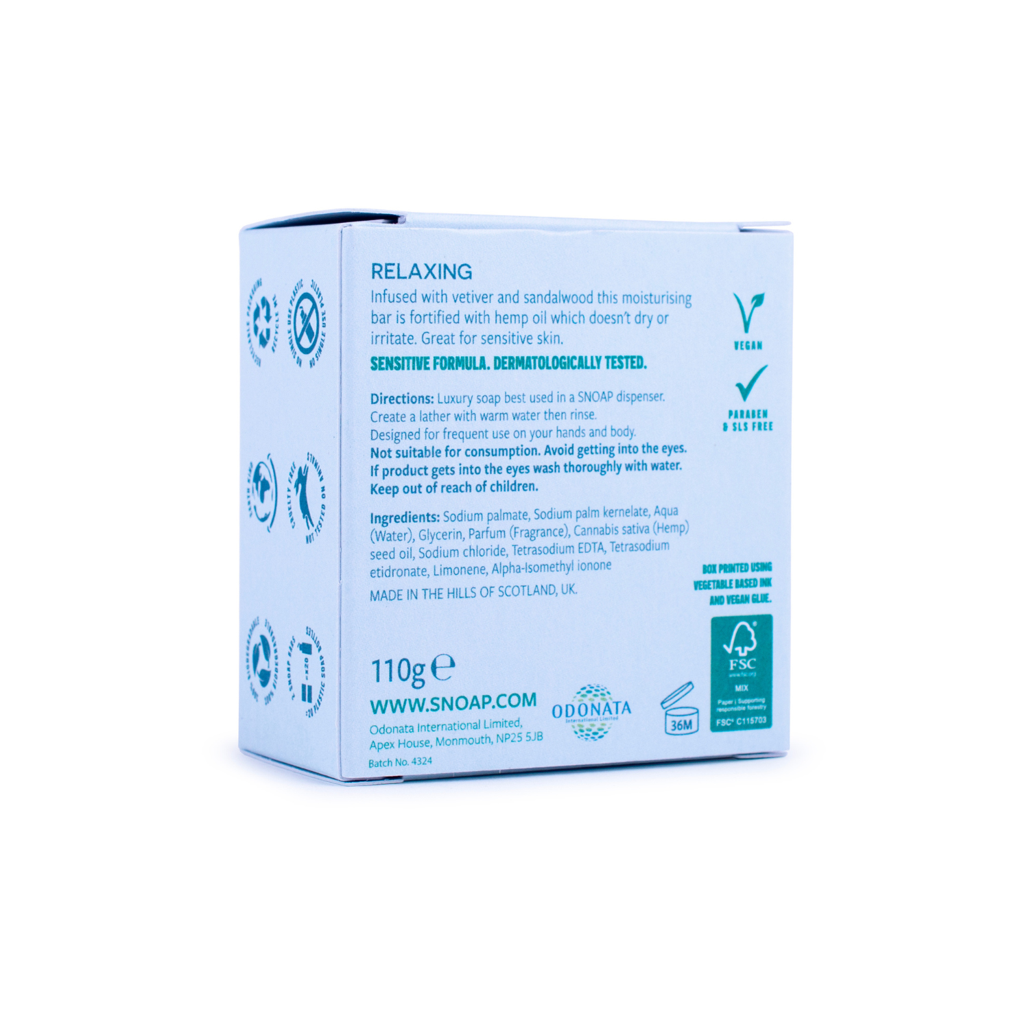 Relaxing - Vetiver & Sandalwood