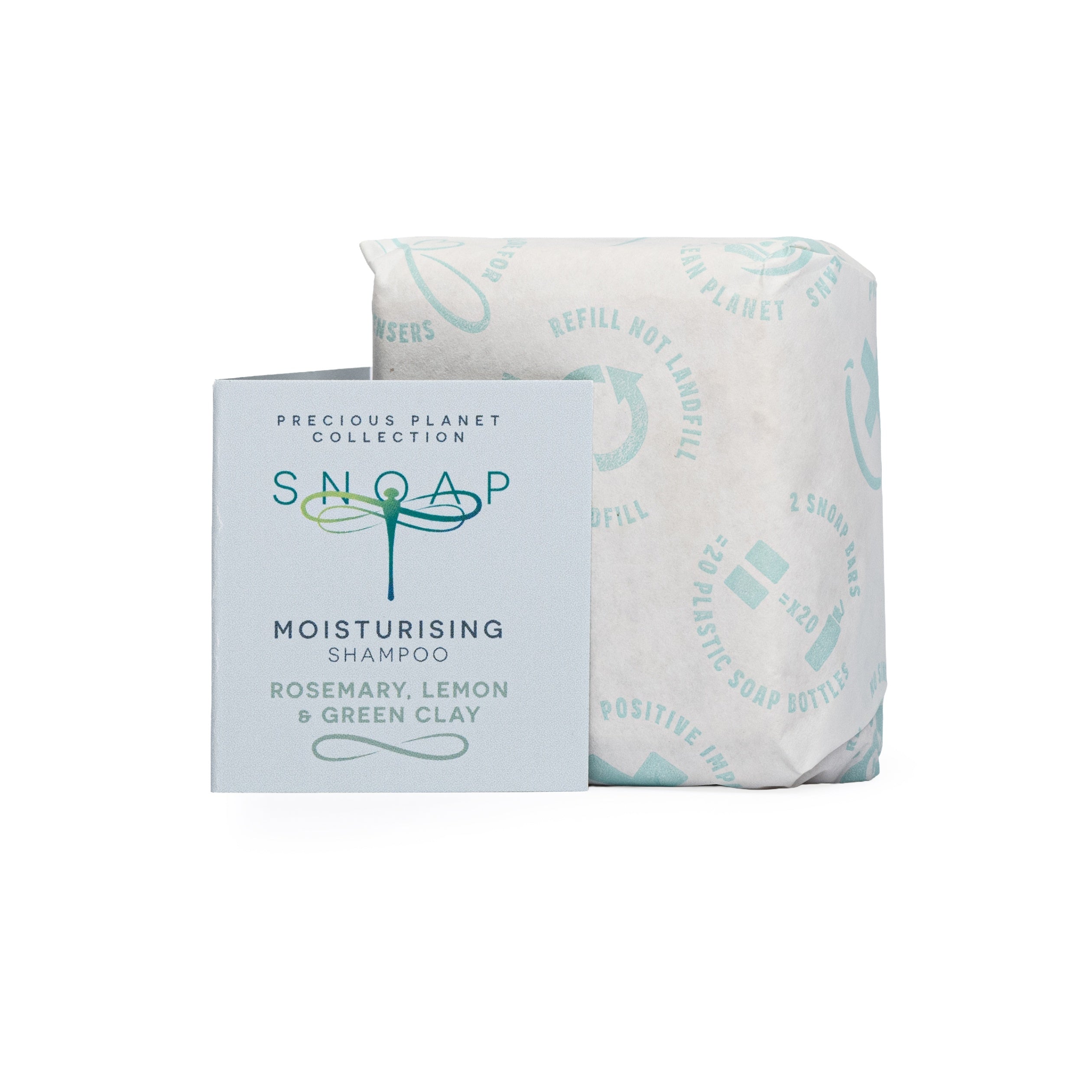 Moisturising Shampoo Bar for Normal Hair – Rosemary, Lemon & Green Clay