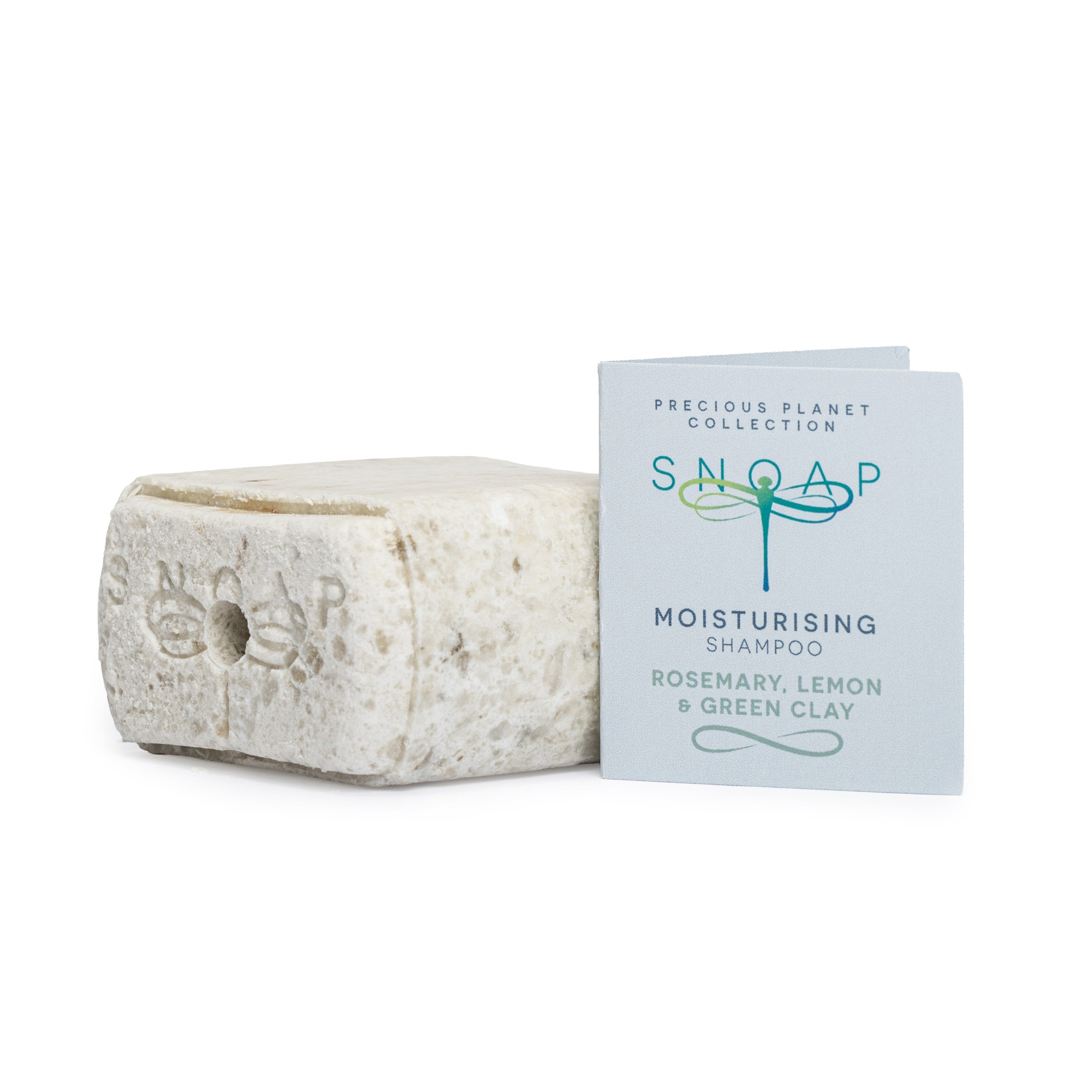 Moisturising Shampoo Bar for Normal Hair – Rosemary, Lemon & Green Clay