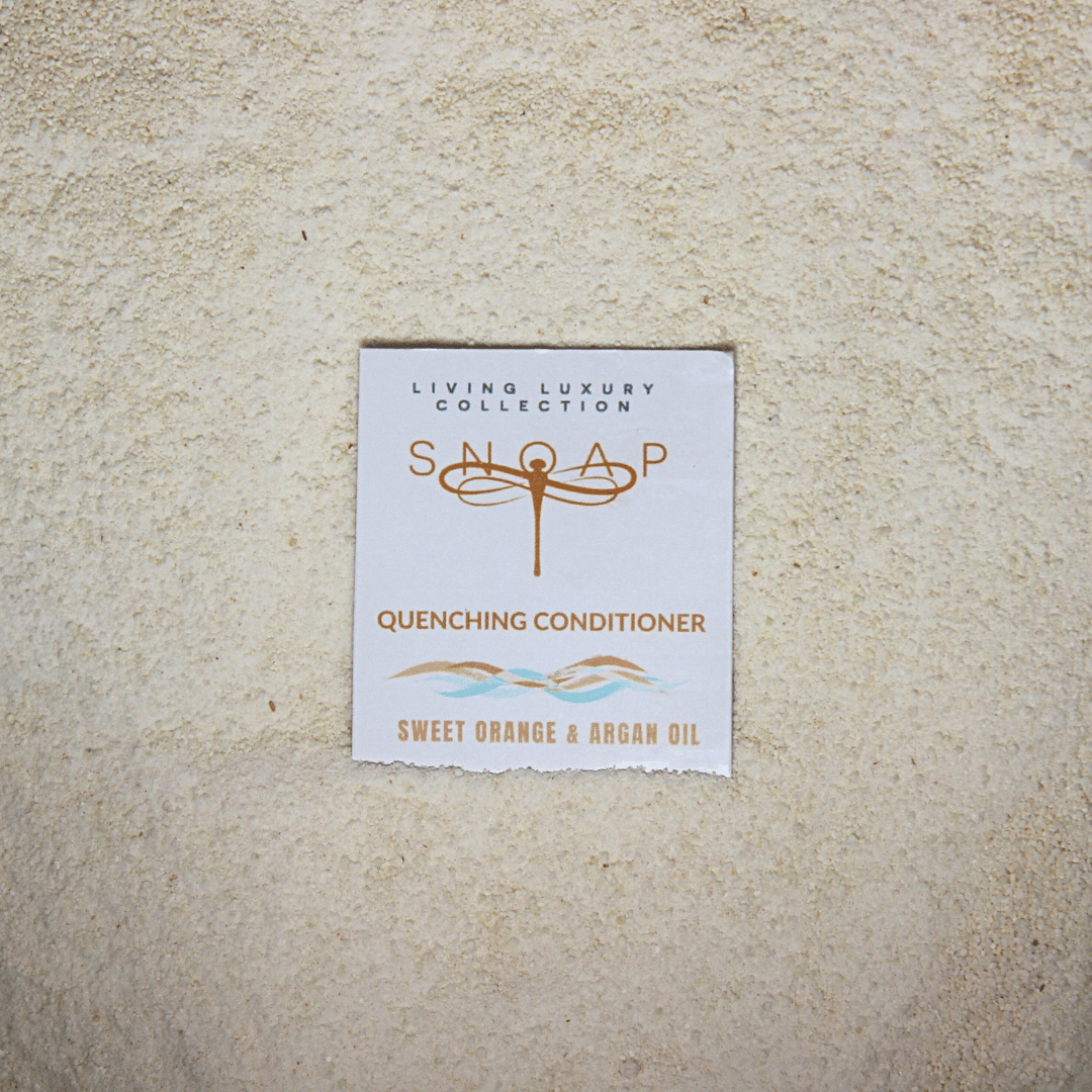 Small On The Go Dispenser - filled with 30g SNOAP Soap or Shampoo