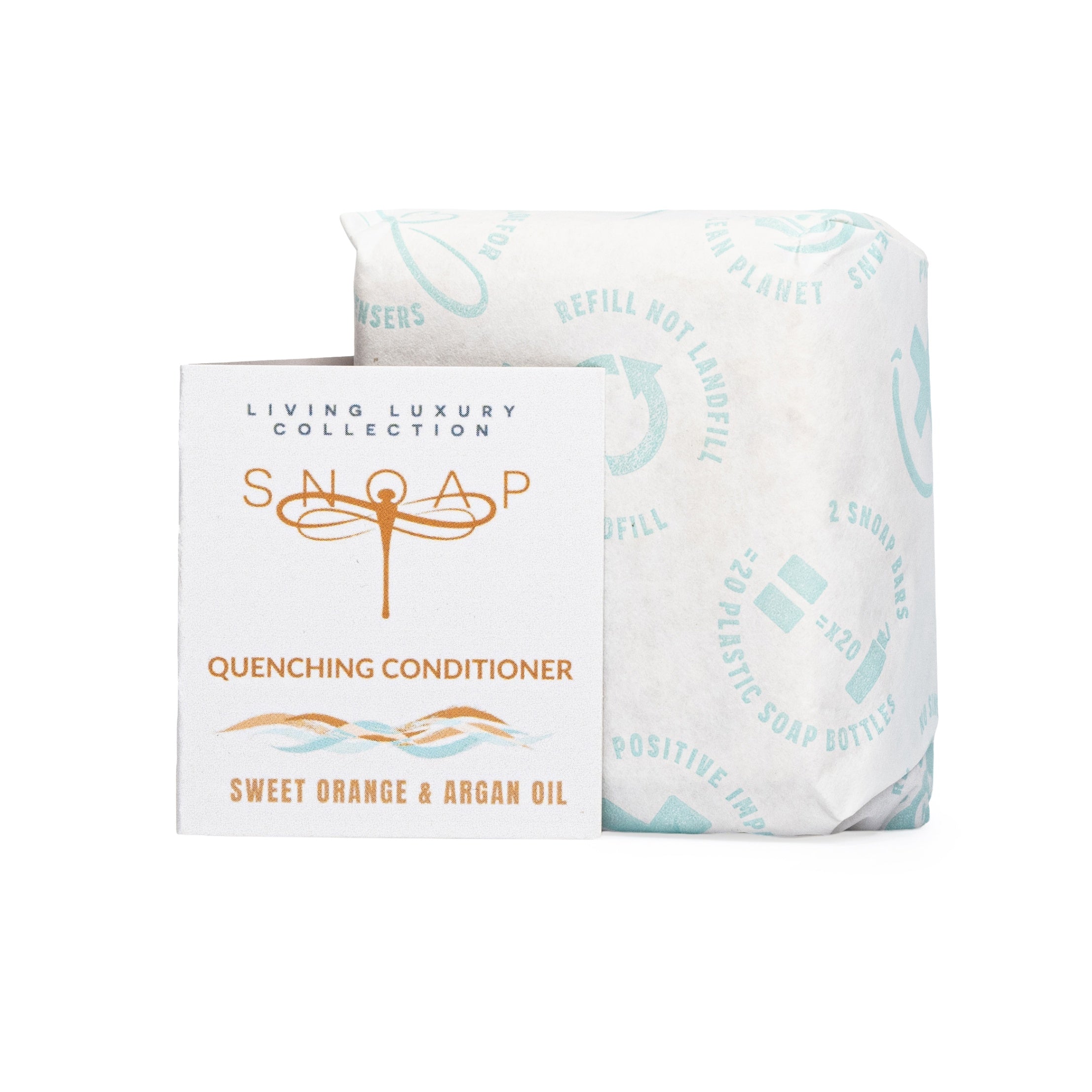 Quenching Conditioner Bar for All Hair Types – Sweet Orange & Argan Oil
