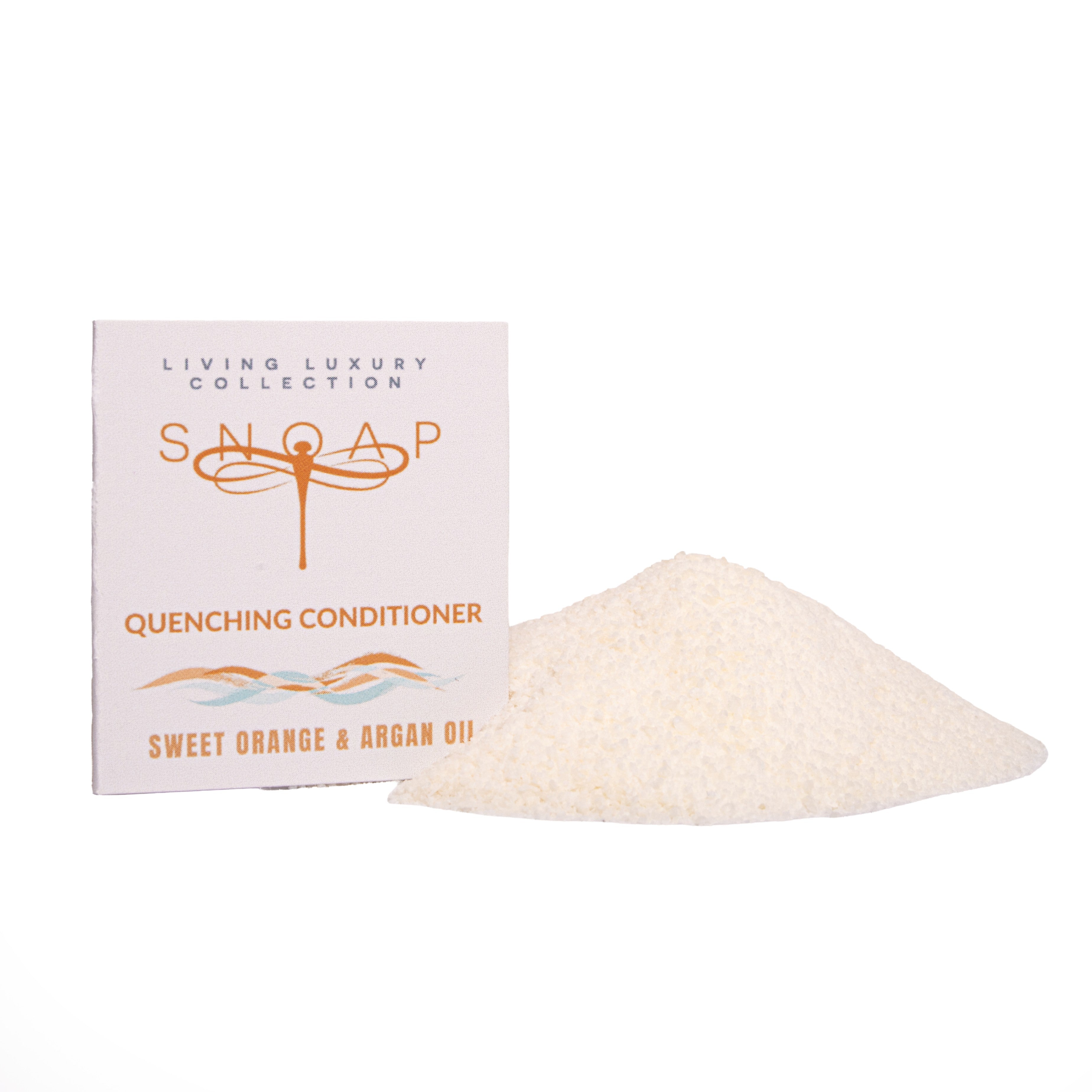 Quenching Conditioner for All Hair Types – Sweet Orange & Argan Oil – 30g Pre-Ground Refill