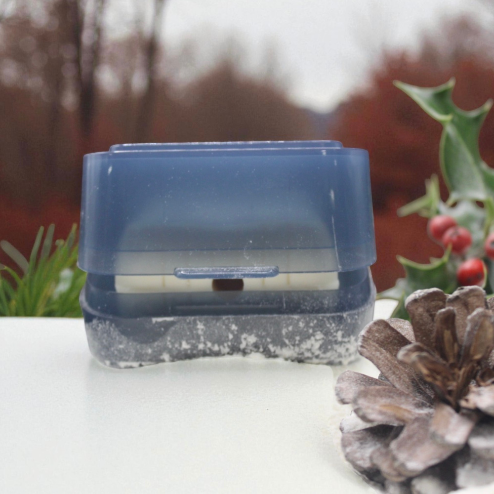 Showerproof stackable SNOAP Box for soap storage and travel