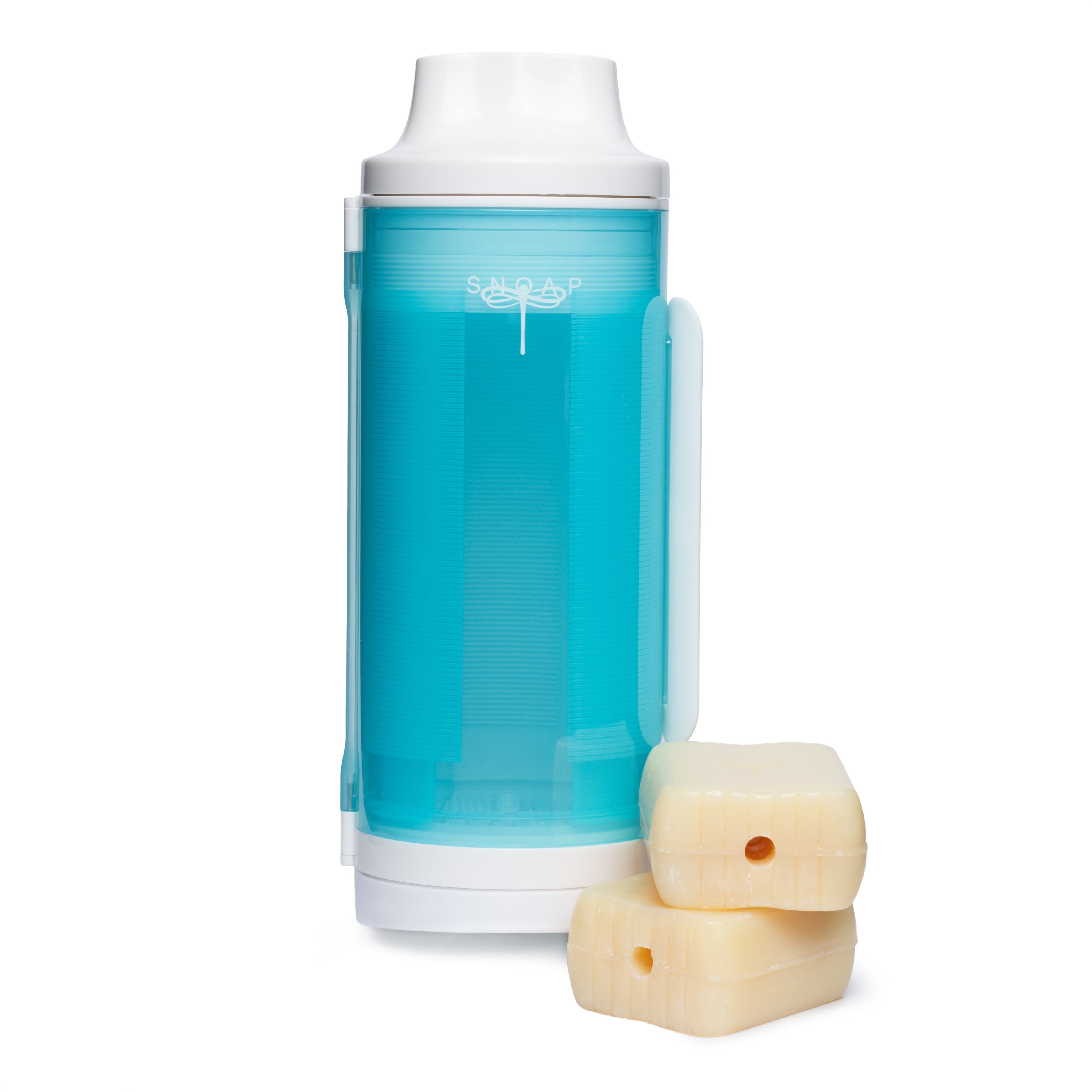 Wall Mounted Refillable Soap Dispenser with 2 Soap Bars