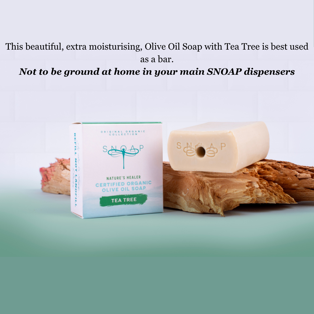 Organic olive oil soap — Nature's Healer - Tea Tree.