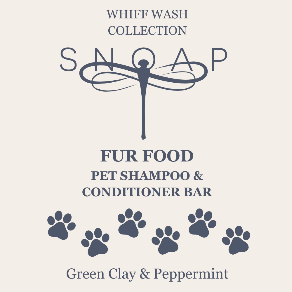 Fur Food SNOAP pet Shampoo front label