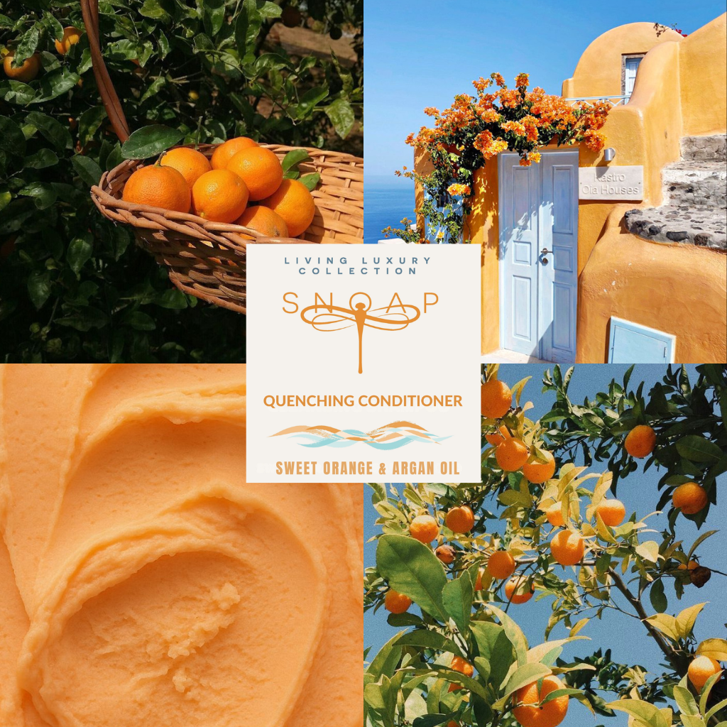 Quenching Conditioner Bar for All Hair Types – Sweet Orange & Argan Oil
