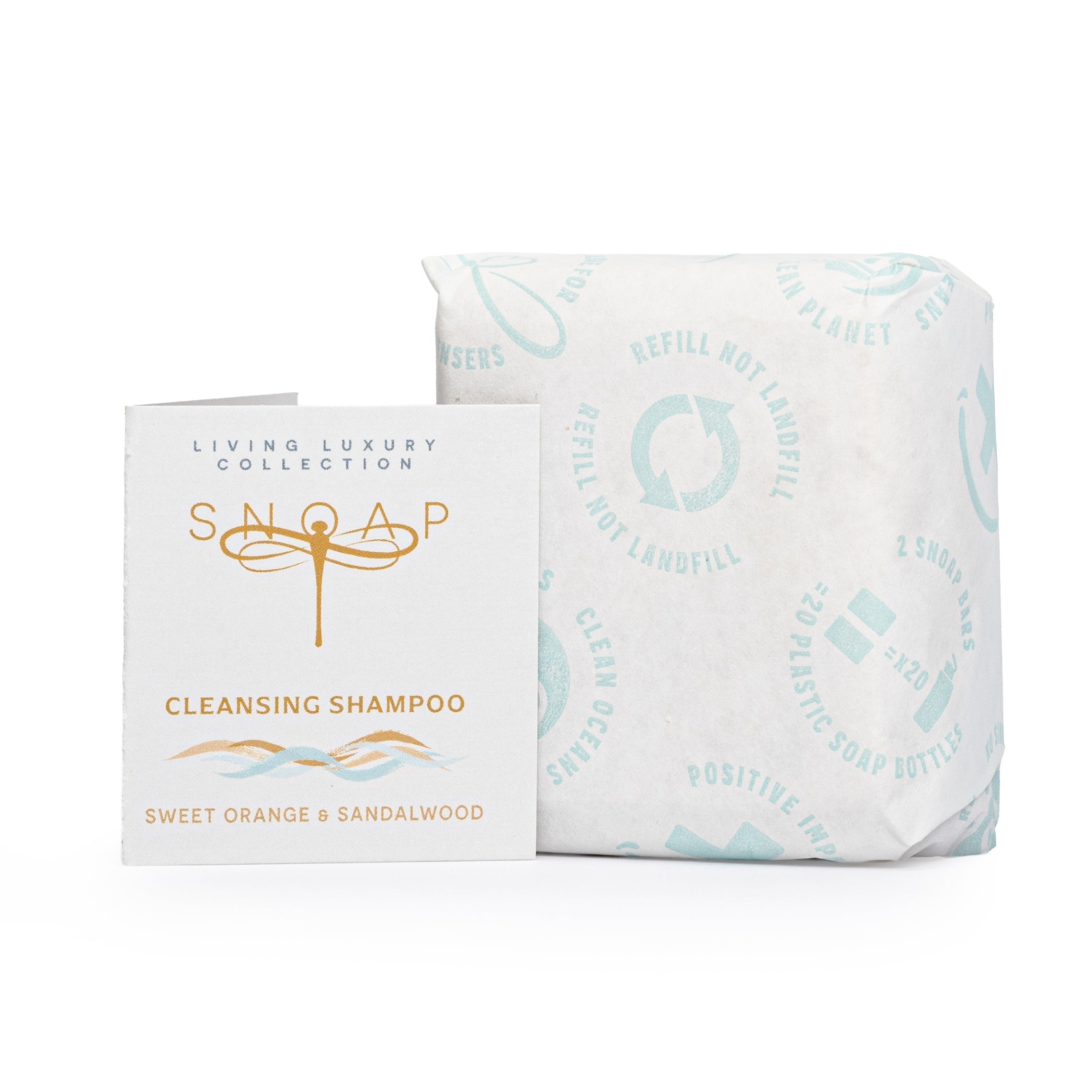 Cleansing Shampoo Bar for Greasy Hair - Sweet Orange & Sandalwood