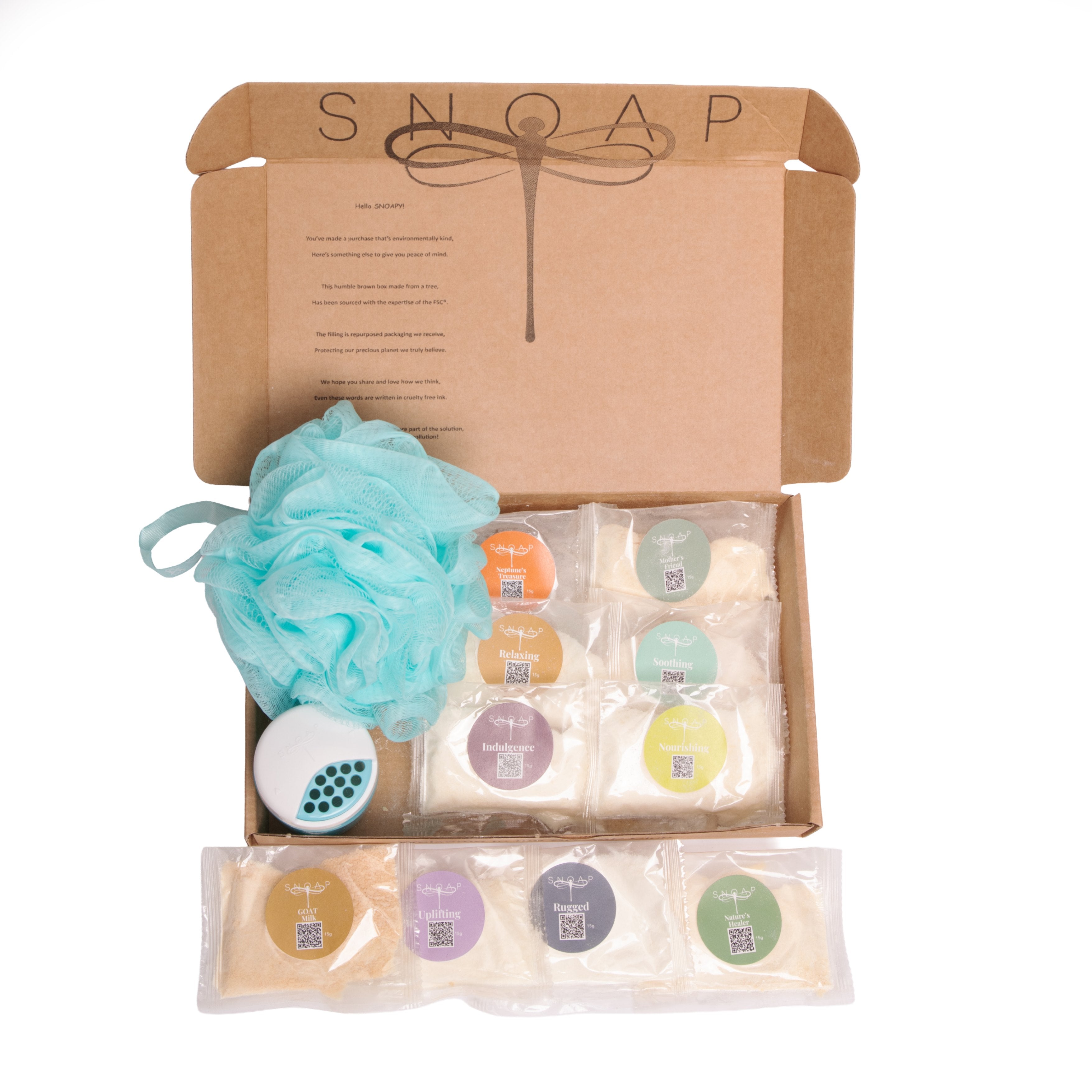 SNOAP Hand and Body Soap Sample Set