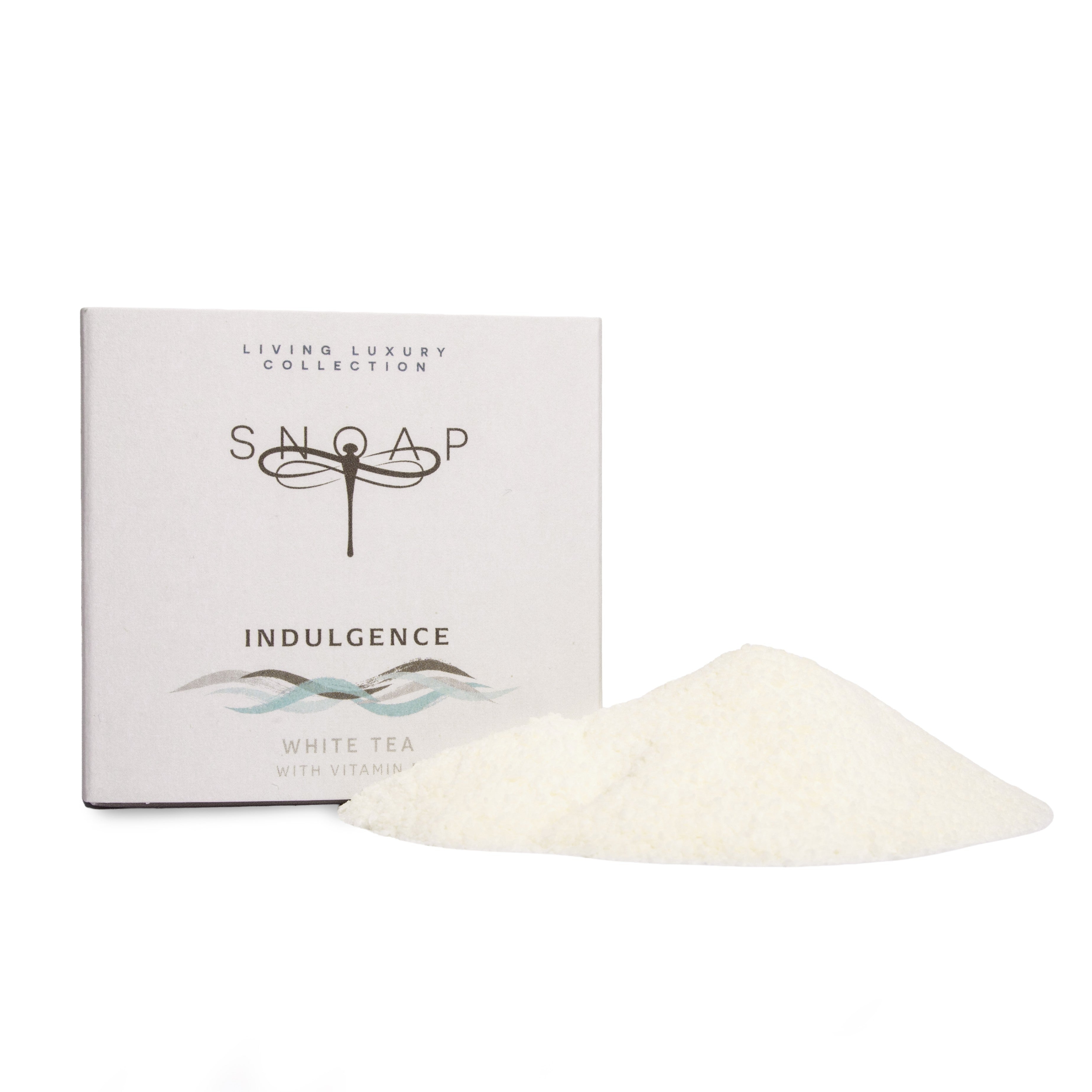 Indulgence - White Tea with Vitamin E Soap - 110g Pre-Ground Refill