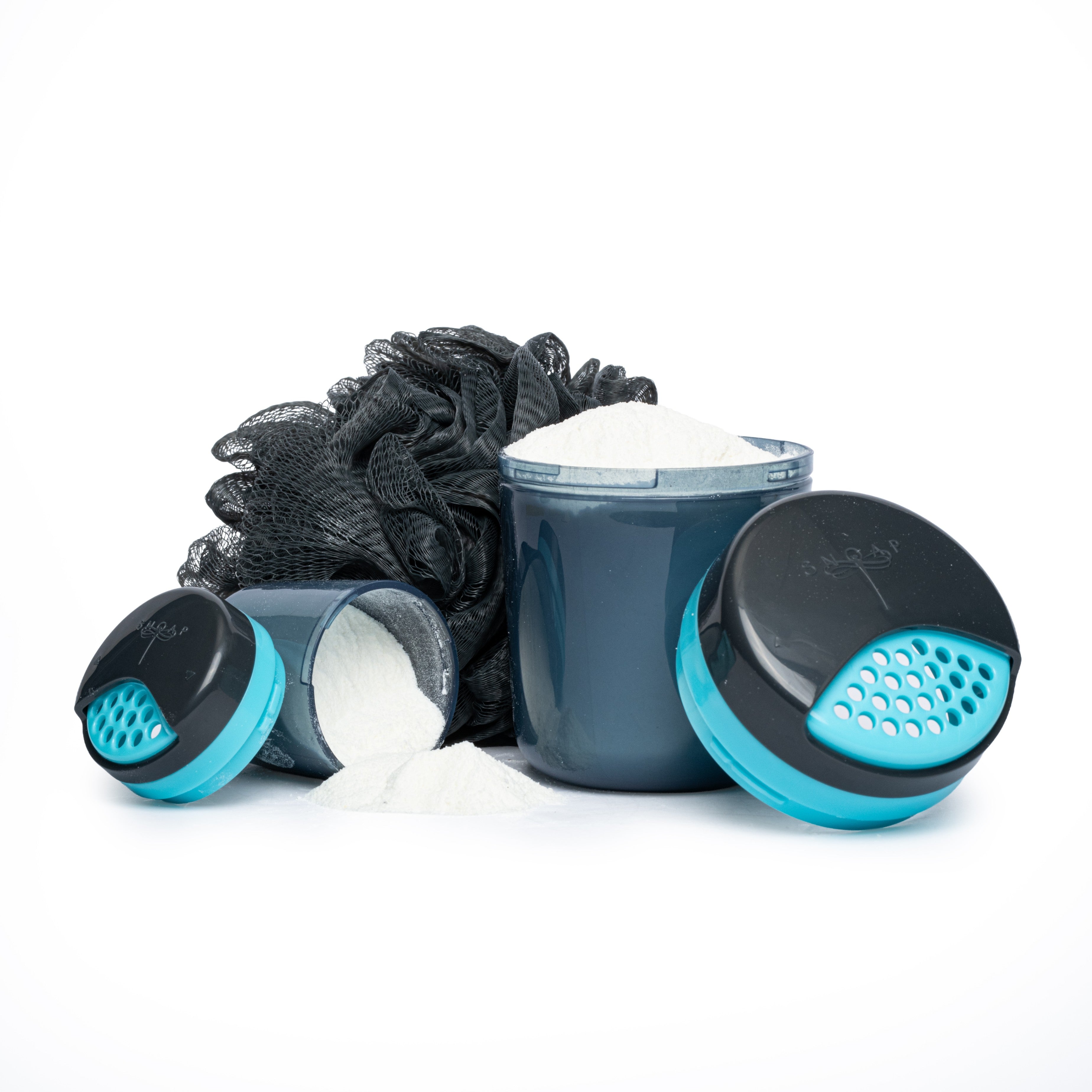 SNOAP On-The-Go Refillable Soap and Shampoo Dispenser Pamper Pack - Pre-Filled & Ready to Use