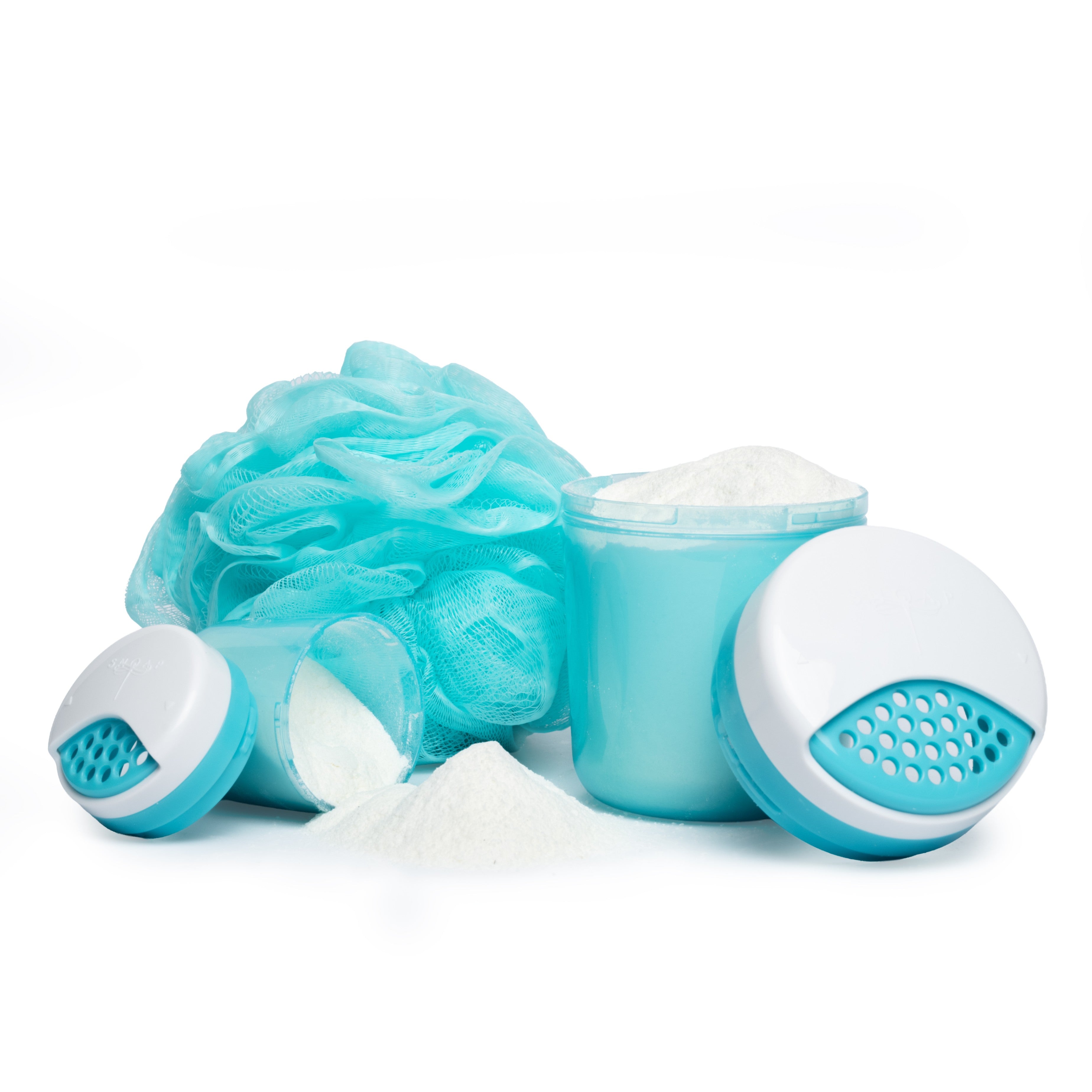 SNOAP On-The-Go Refillable Soap and Shampoo Dispenser Pamper Pack - Pre-Filled & Ready to Use