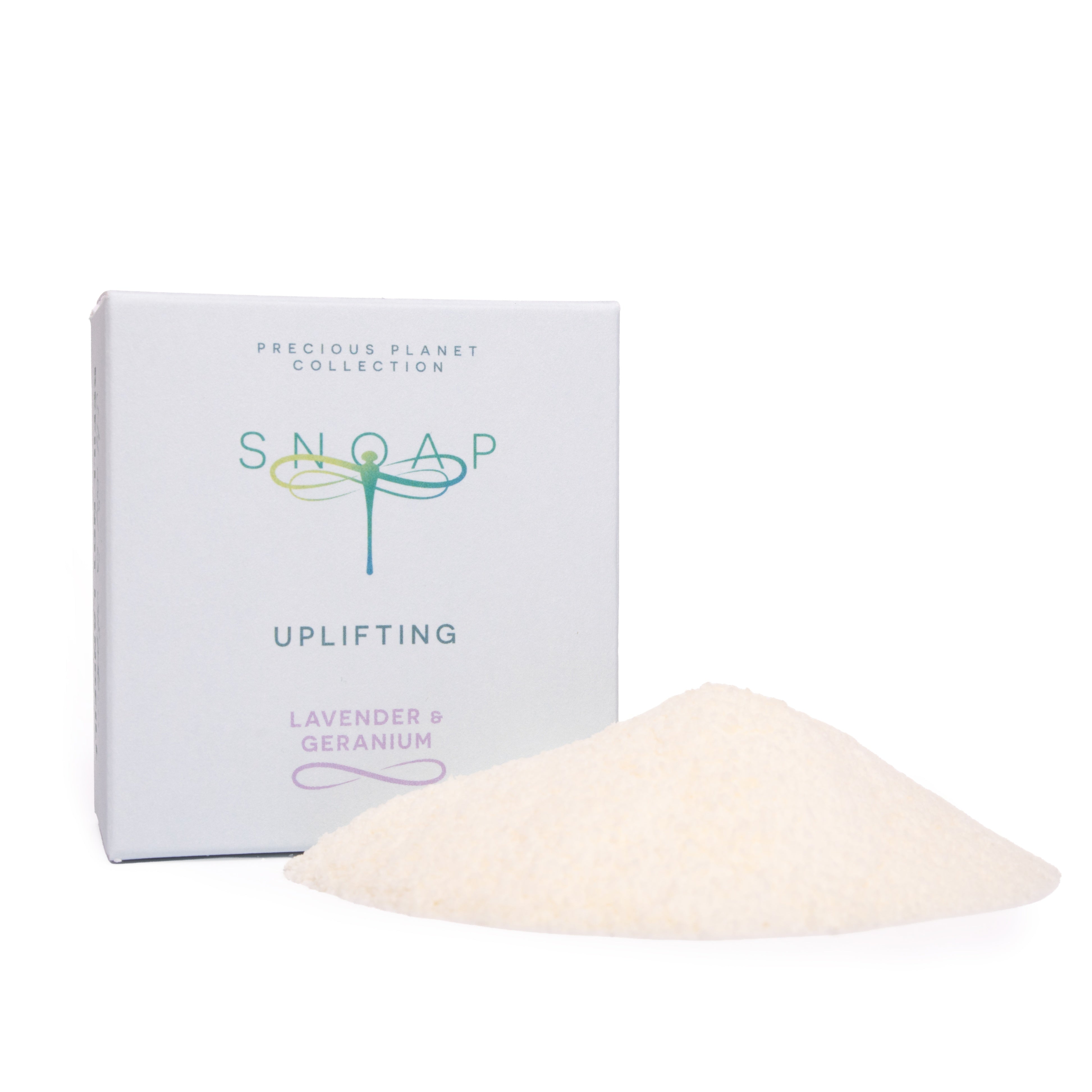 Uplifting - Lavender & Geranium Soap - 110g Pre-Ground Refill