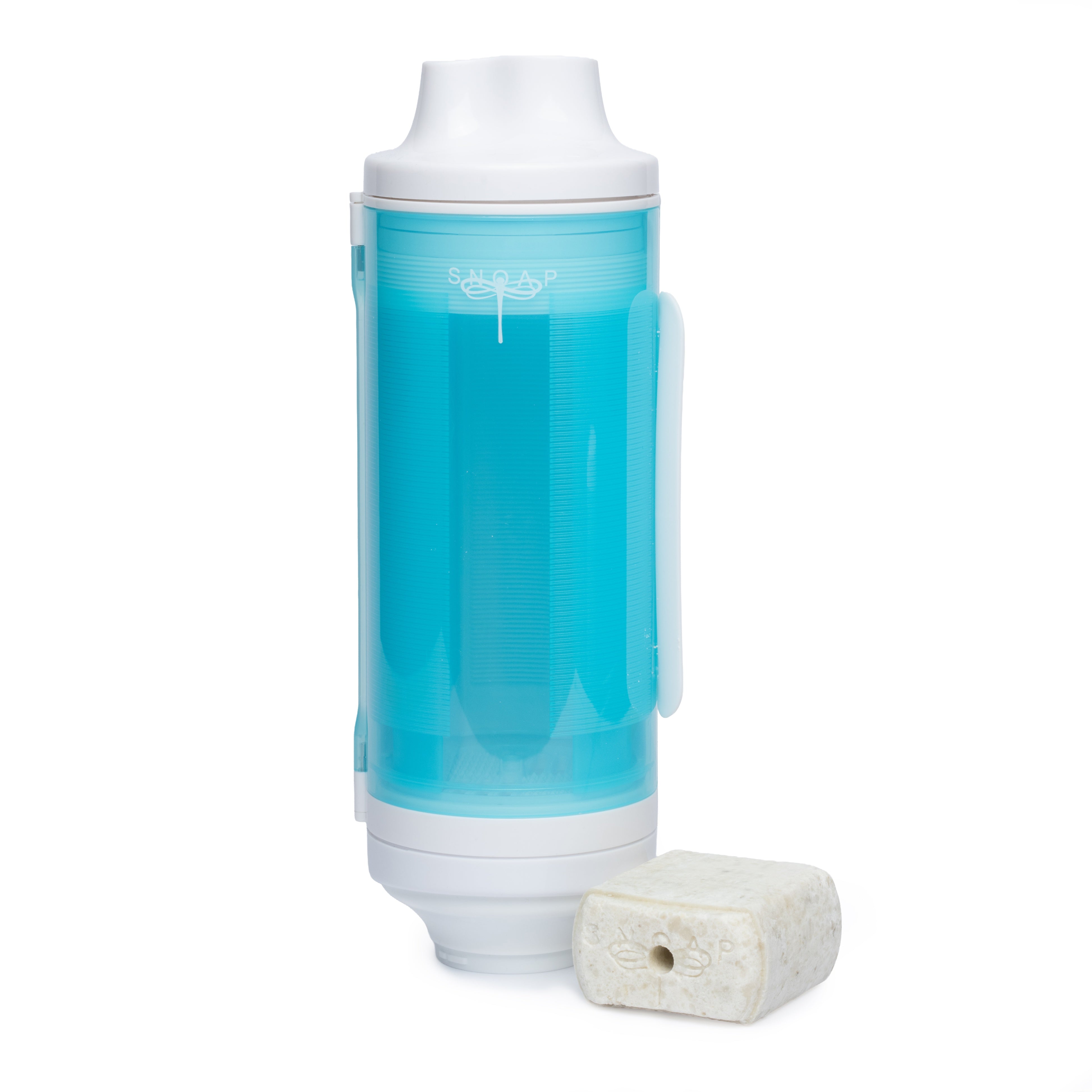 Wall Mounted Refillable Shampoo Bar Dispenser Including Shampoo & Funnel