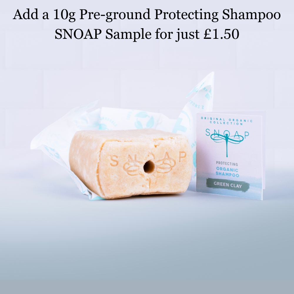 Pre-ground SNOAP Shampoo Samples