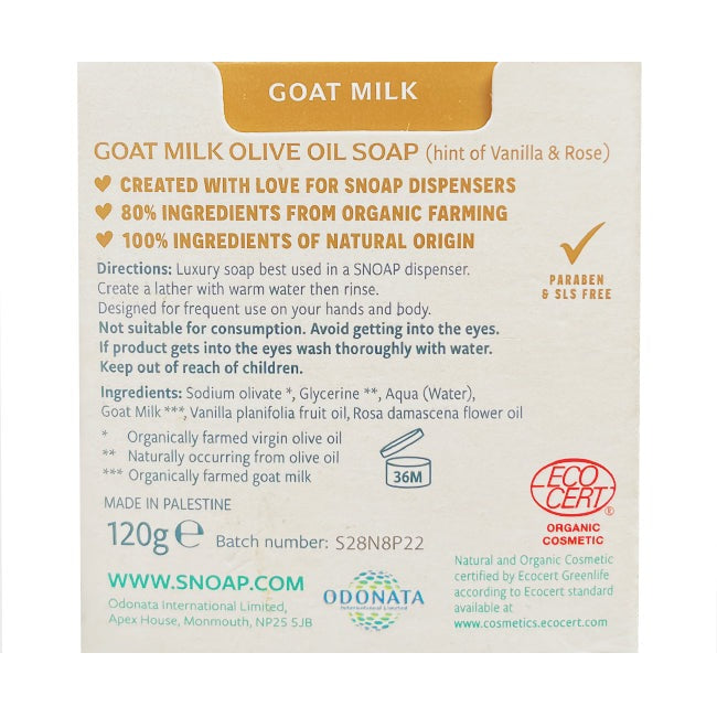 Greatest Of All Time Milk - Goat Milk with hint of Vanilla & Rose